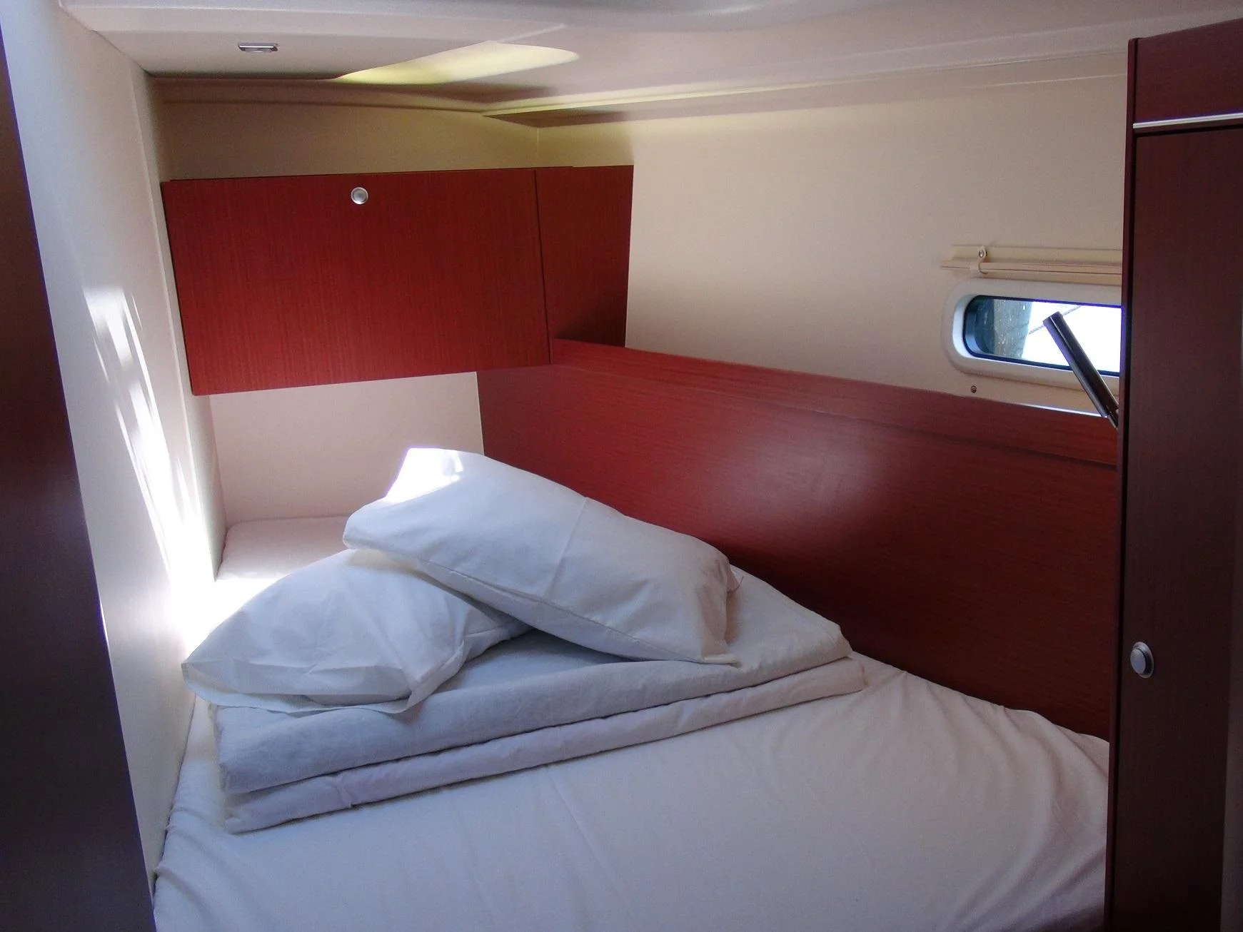 naturist hostess will make your cabin
