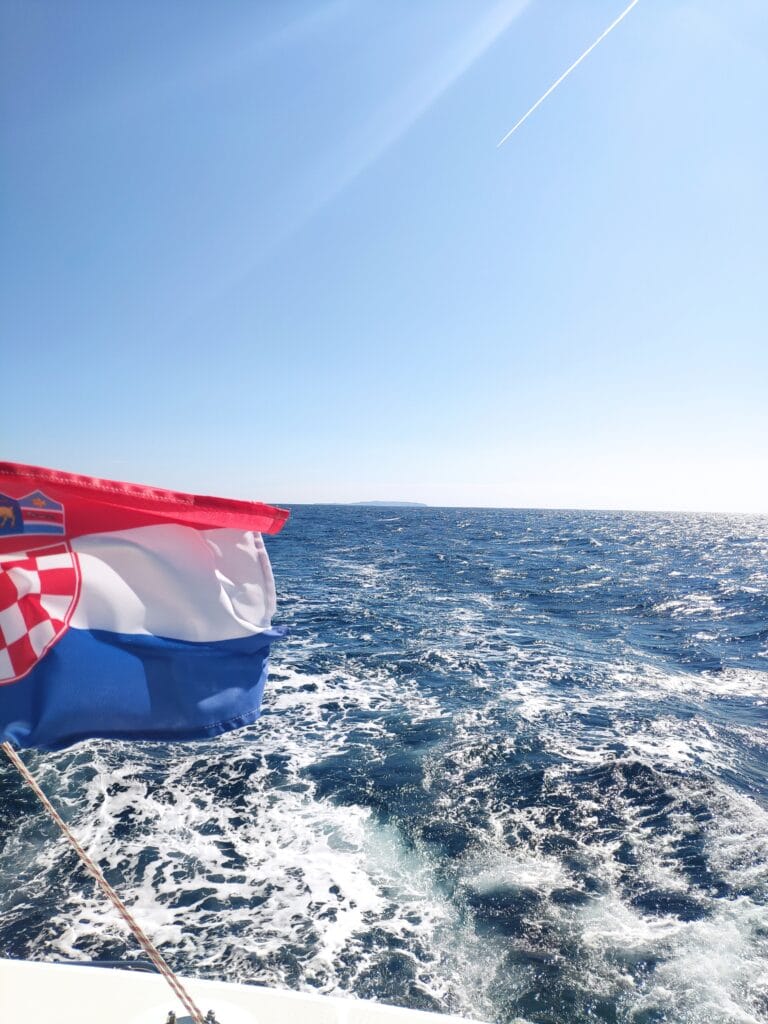 Sailing in Croatia