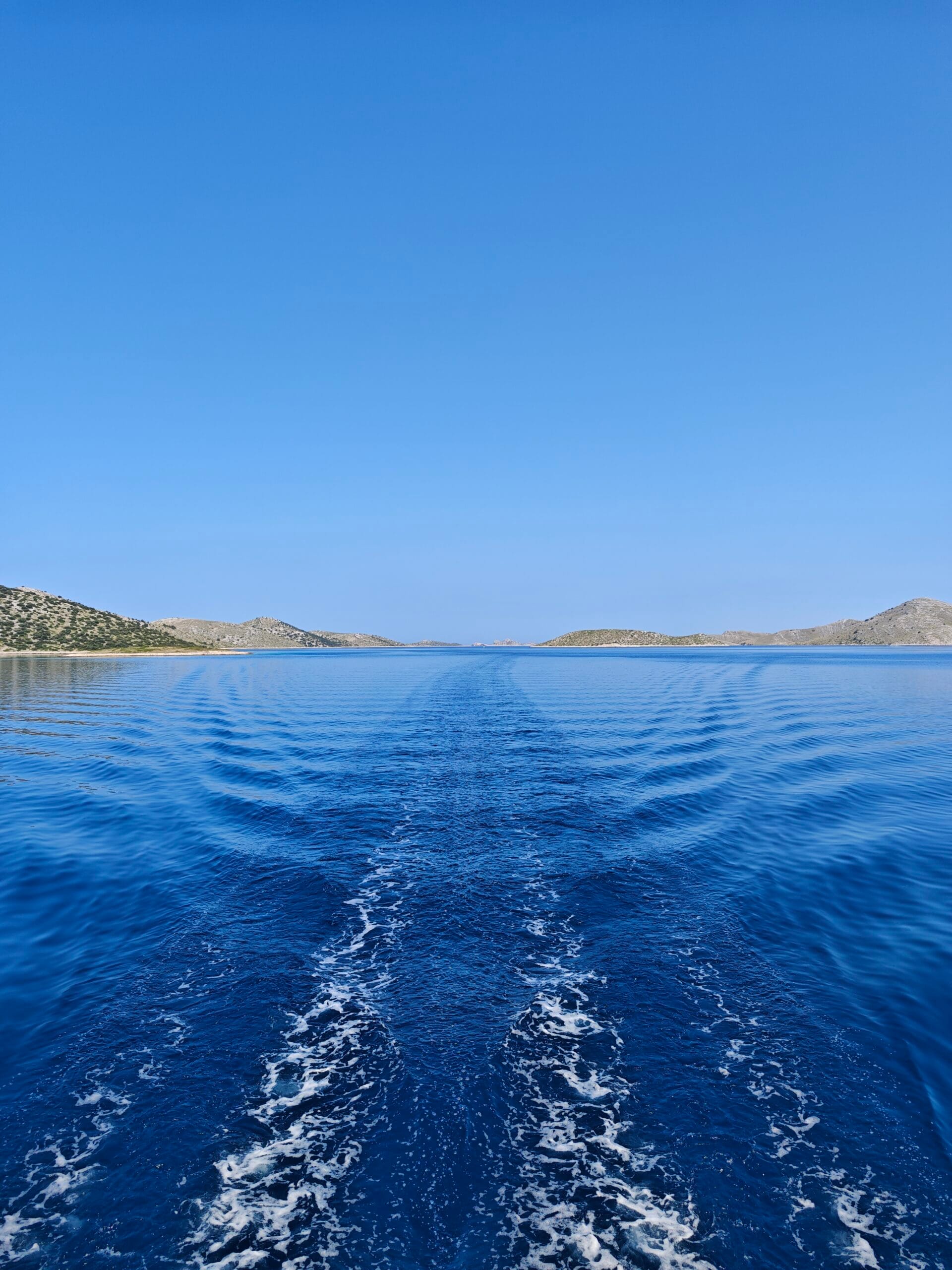 Naturist sailing Kornati